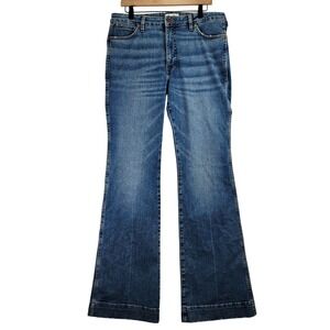 Wrangler Retro Bailey High Rise Trouser Jean Women's 32x36 Blue Western